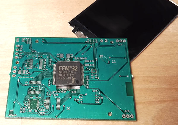 image of pcb & display